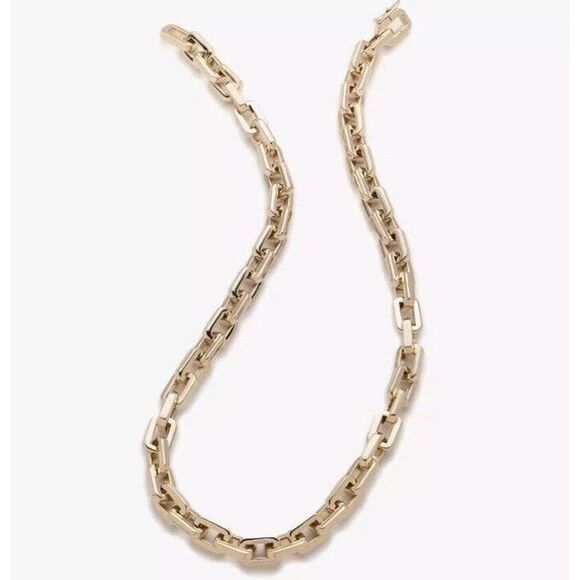 Eddie Borgo Supra Link Classic Heritage Link 17” Necklace With Earrings Set - Picture 4 of 16